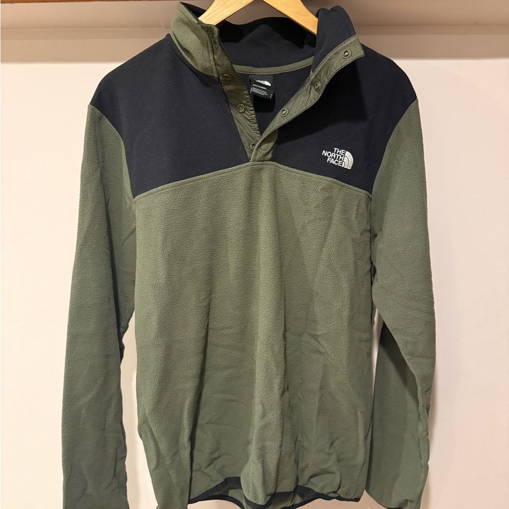 The North Face Black and Olive Jacket